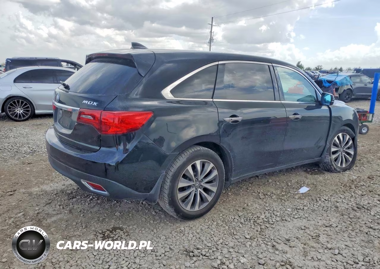 2015 Acura Mdx Technology VIN:5FRYD3H44FB004061 - 3