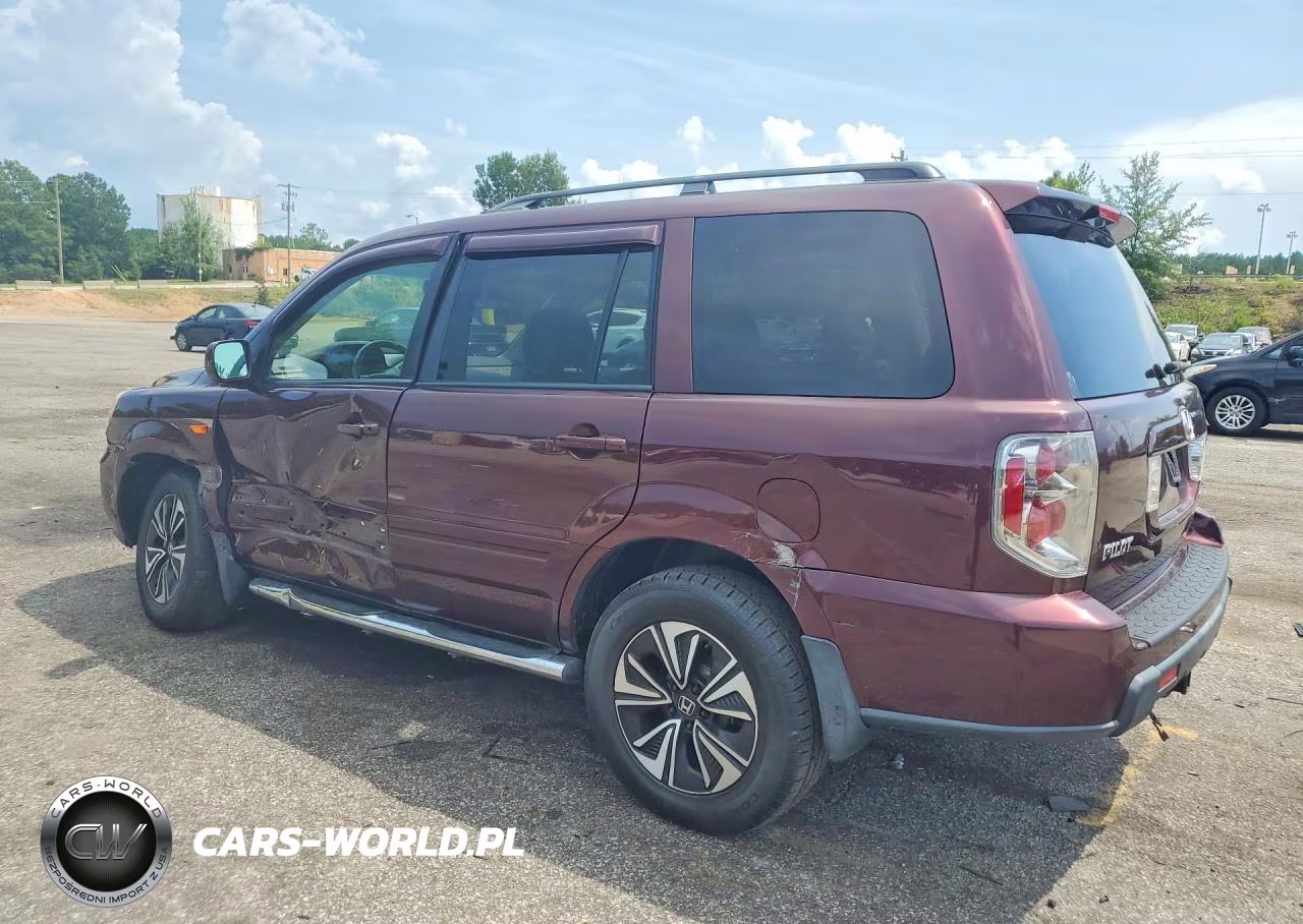 2007 Honda Pilot VIN:2HKYF186X7H528299 - 2