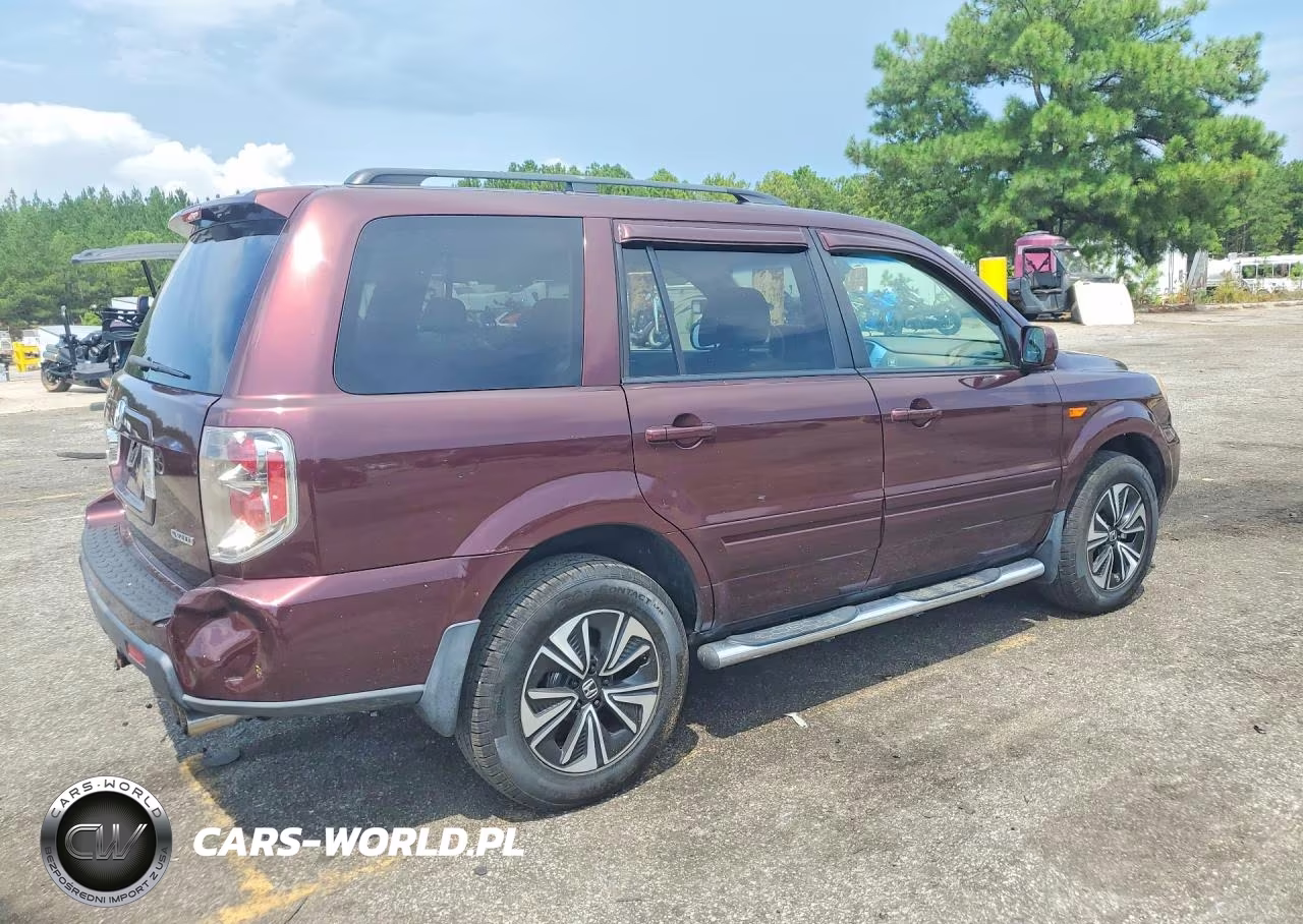 2007 Honda Pilot VIN:2HKYF186X7H528299 - 3
