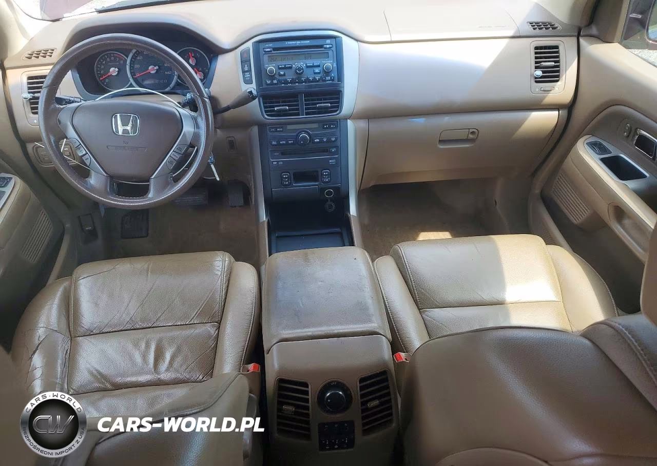 2007 Honda Pilot VIN:2HKYF186X7H528299 - 8