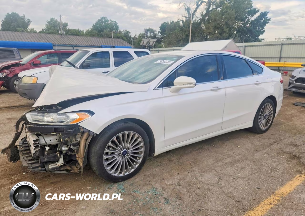 2014 Ford Fusion Titanium VIN:3FA6P0K9XER111038 - 1