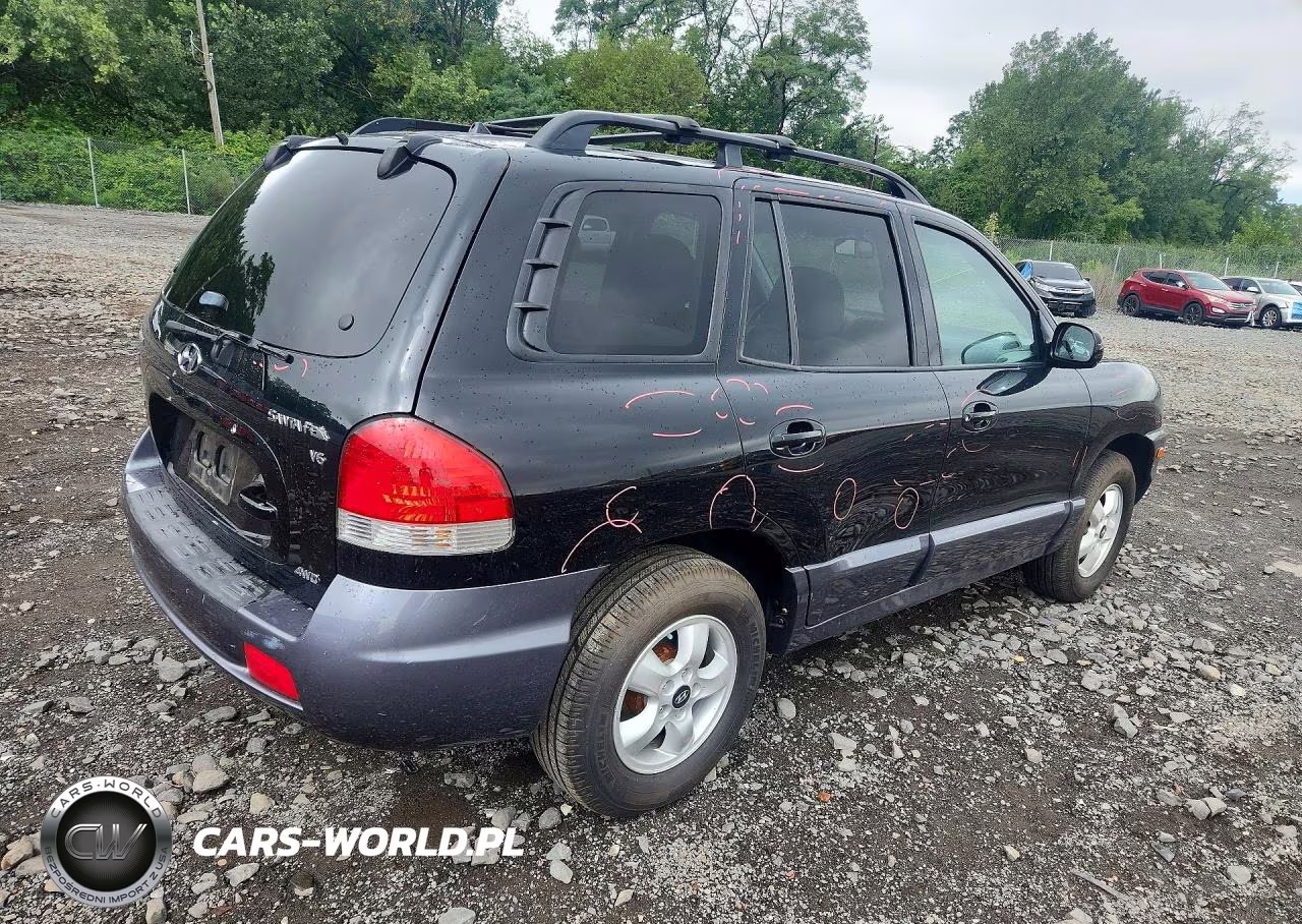 2005 Hyundai Santa Fe Gls VIN:KM8SC73D55U896959 - 3