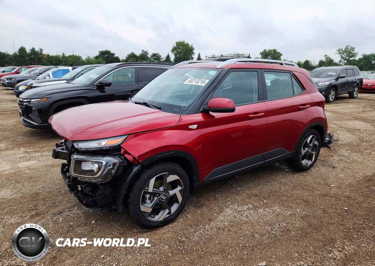2025 Hyundai Venue Sel VIN:KMHRC8A34SU409244 - 1