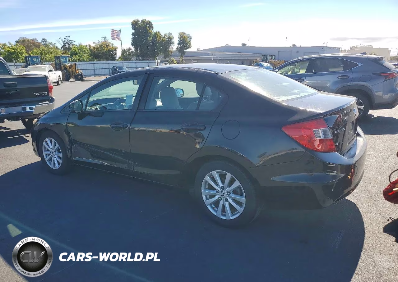 2012 Honda Civic Exl VIN:19XFB2F93CE300259 - 2