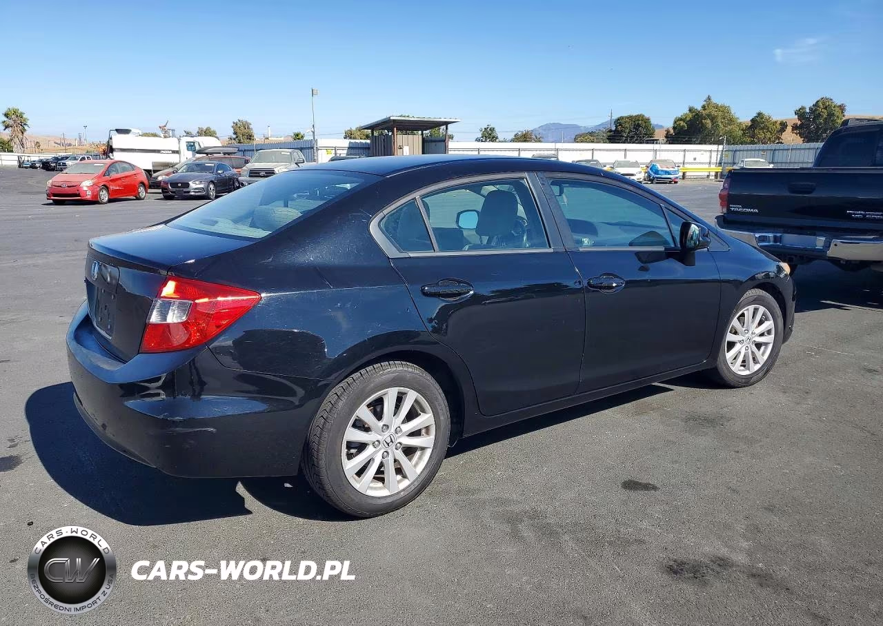 2012 Honda Civic Exl VIN:19XFB2F93CE300259 - 3