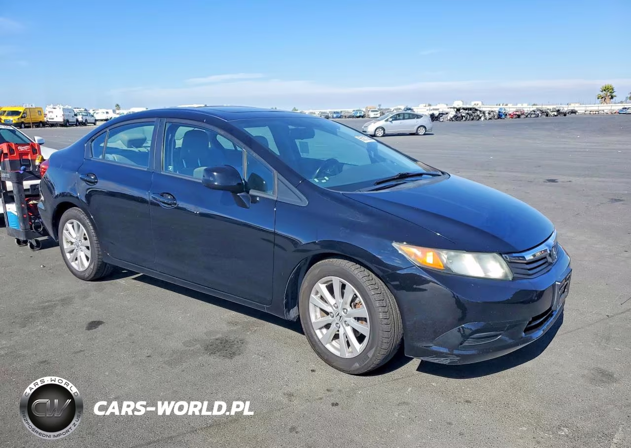 2012 Honda Civic Exl VIN:19XFB2F93CE300259 - 4