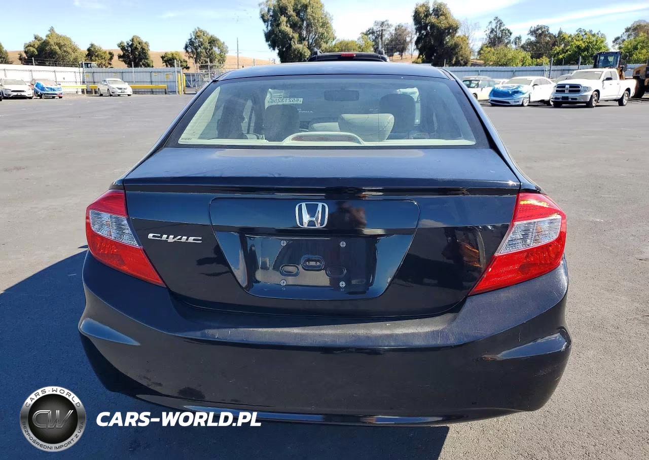 2012 Honda Civic Exl VIN:19XFB2F93CE300259 - 6