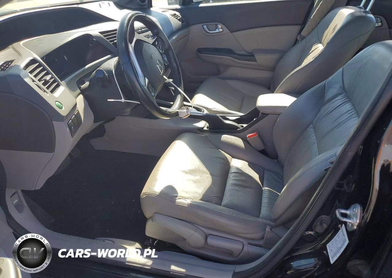2012 Honda Civic Exl VIN:19XFB2F93CE300259 - 7