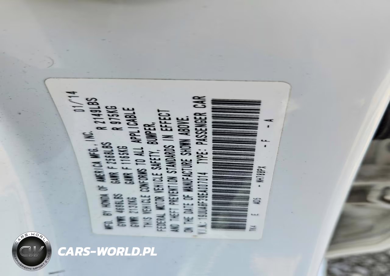 2014 Acura Tl Se VIN:19UUA8F39EA007014 - 13