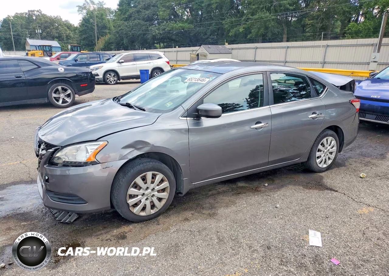 2015 Nissan Sentra S VIN:3N1AB7AP5FY376357 - 1