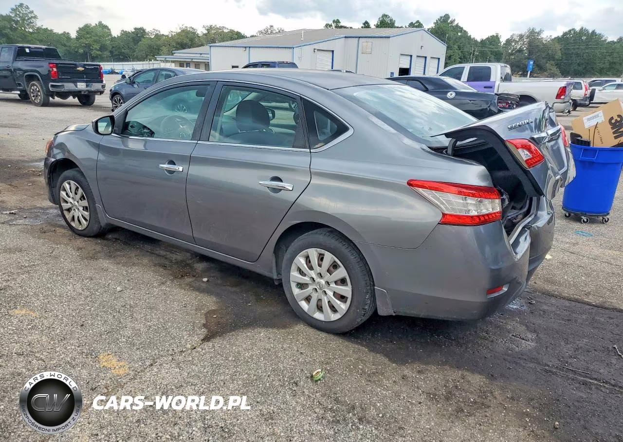 2015 Nissan Sentra S VIN:3N1AB7AP5FY376357 - 2