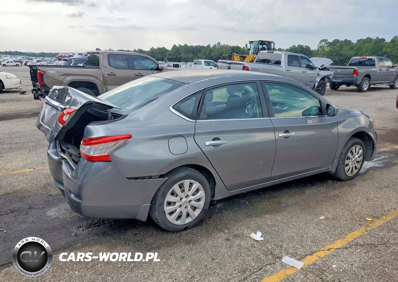 2015 Nissan Sentra S VIN:3N1AB7AP5FY376357 - 3