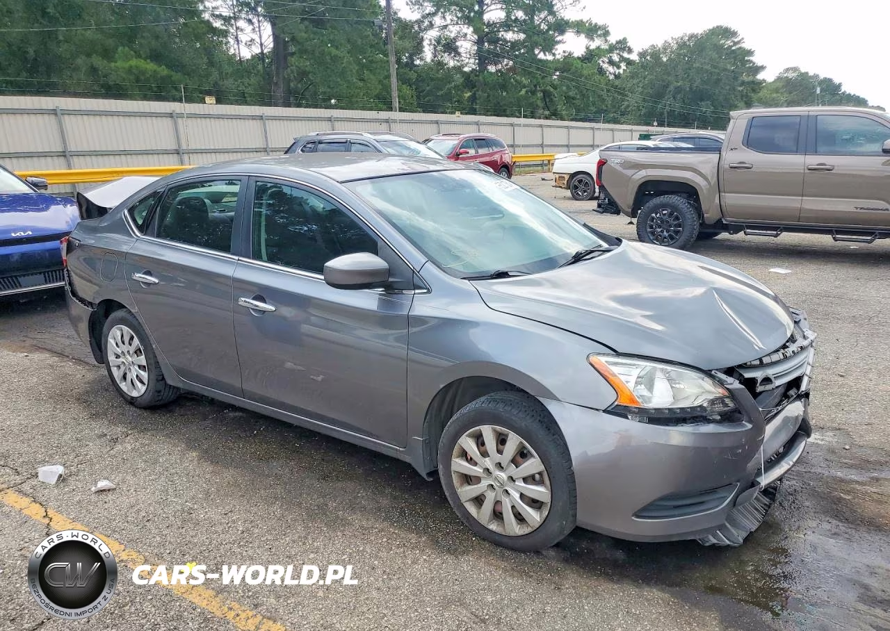 2015 Nissan Sentra S VIN:3N1AB7AP5FY376357 - 4