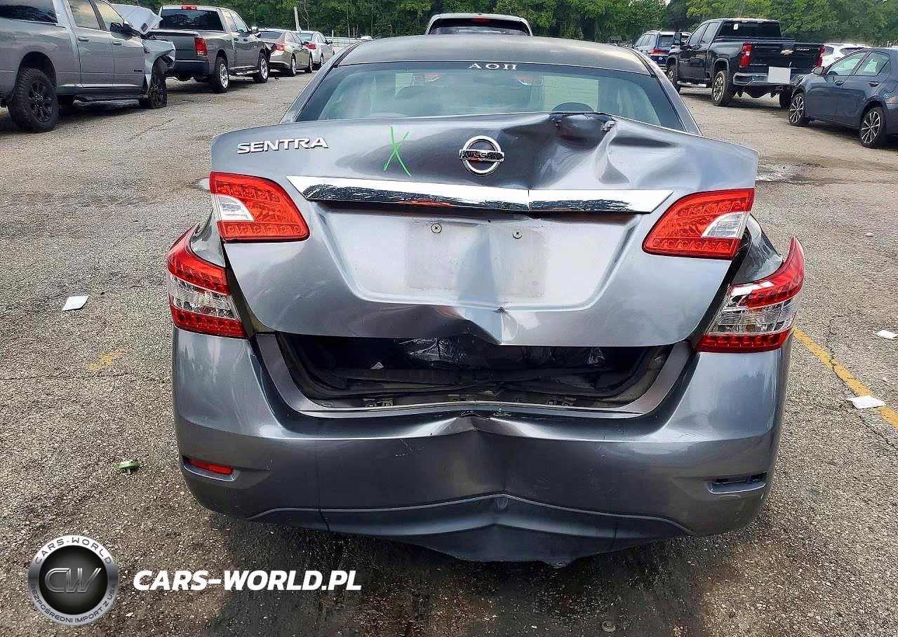 2015 Nissan Sentra S VIN:3N1AB7AP5FY376357 - 6