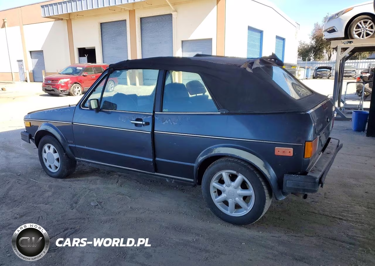 1987 Volkswagen Cabriolet VIN:WVWCA015XHK006361 - 2