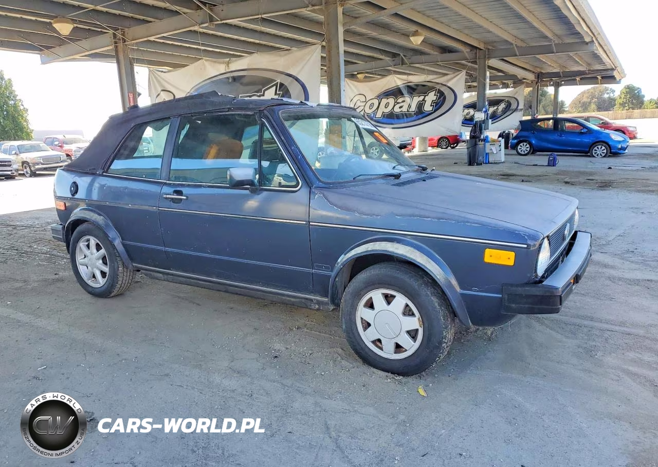 1987 Volkswagen Cabriolet VIN:WVWCA015XHK006361 - 4