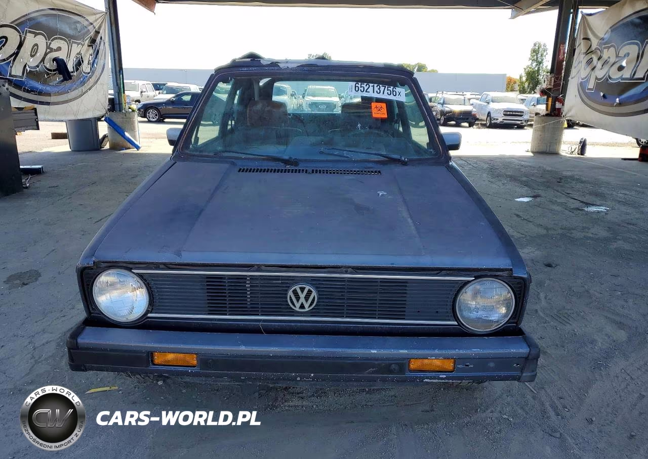 1987 Volkswagen Cabriolet VIN:WVWCA015XHK006361 - 5