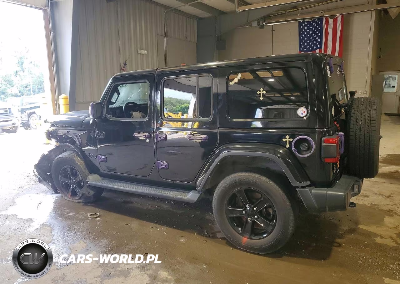 2021 Jeep Wrangler Unlimited Sahara VIN:1C4HJXEN0MW671362 - 2