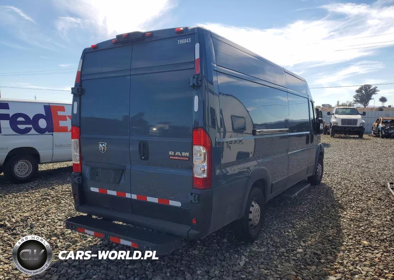 2020 Ram Promaster 3500 Delivery Van VIN:3C6URVJG9LE144696 - 3