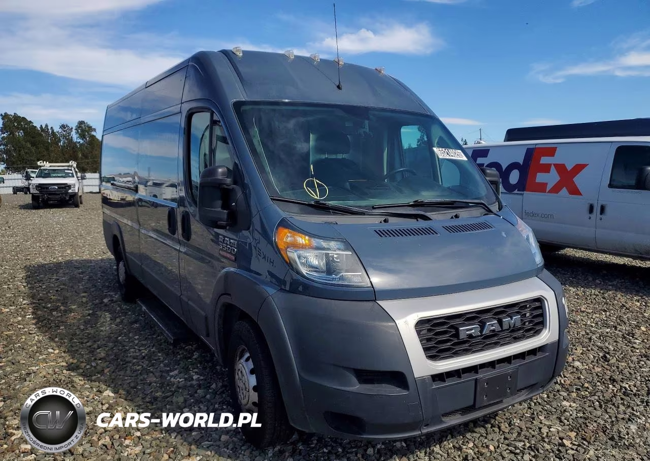 2020 Ram Promaster 3500 Delivery Van VIN:3C6URVJG9LE144696 - 4