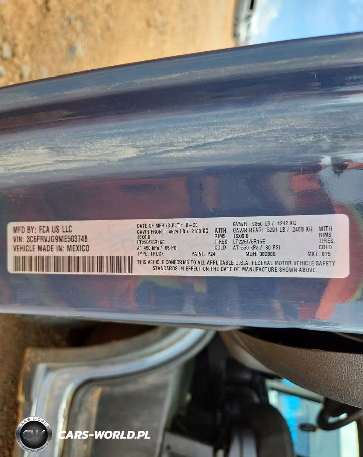 2021 Ram Promaster 3500 3500 High VIN:3C6FRVJG9ME503748 - 13