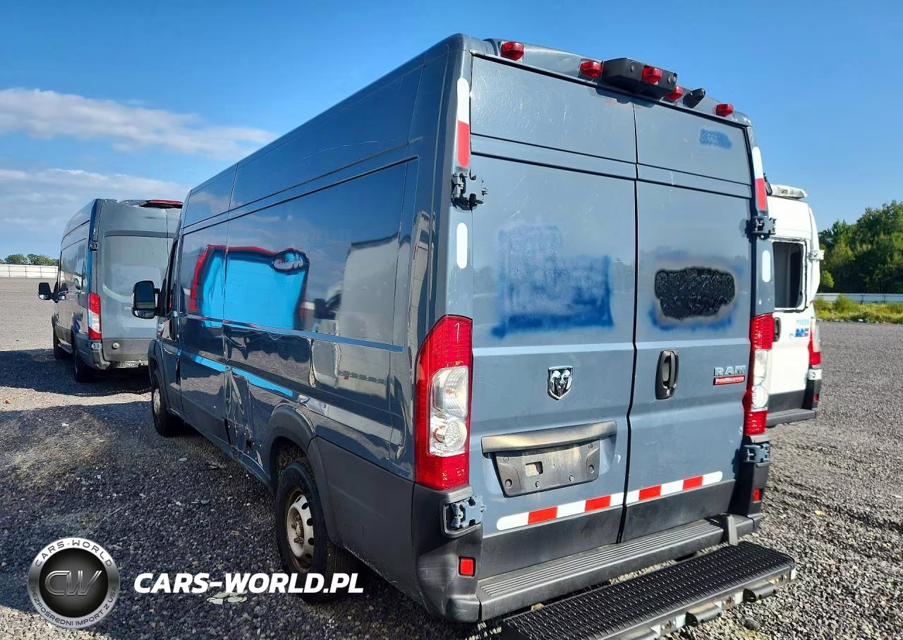 2021 Ram Promaster 3500 Delivery Van VIN:3C6MRVJG0ME550237 - 2