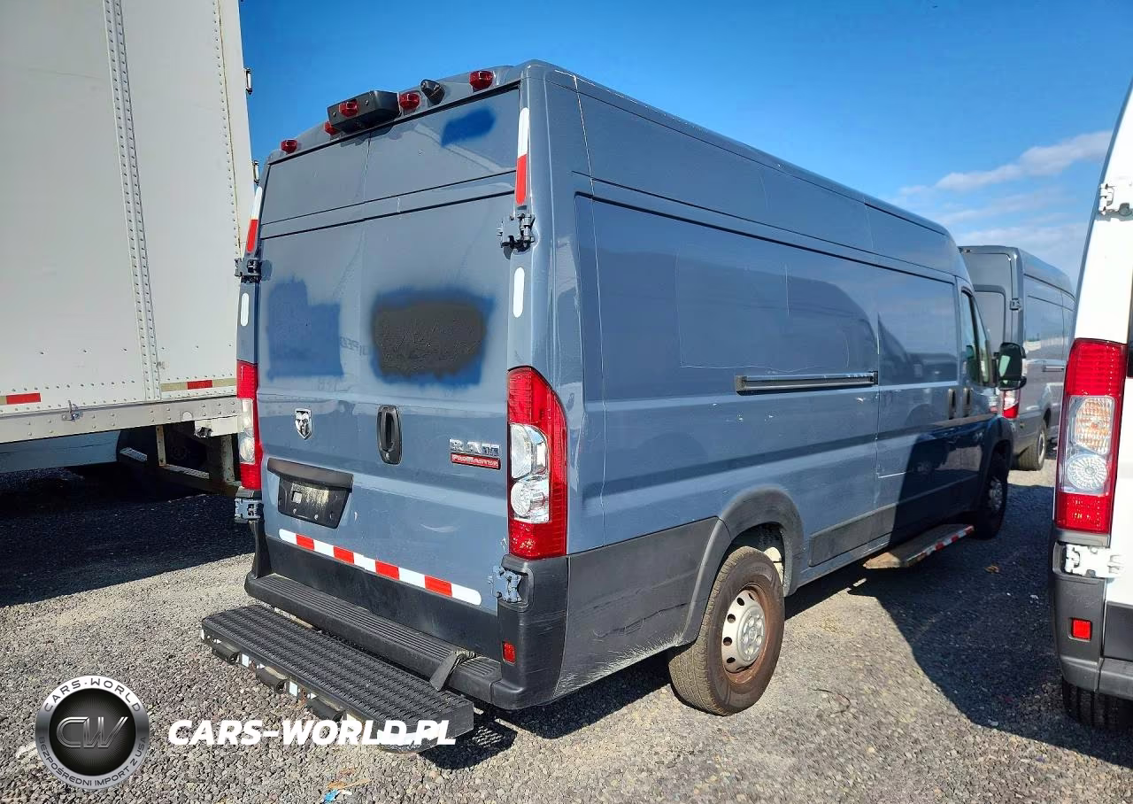2021 Ram Promaster 3500 Delivery Van VIN:3C6MRVJG0ME550237 - 3