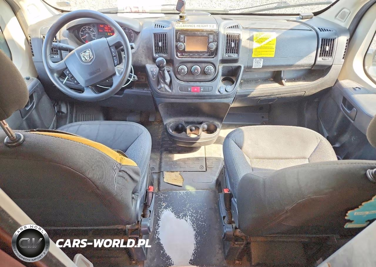 2021 Ram Promaster 3500 Delivery Van VIN:3C6MRVJG0ME550237 - 8