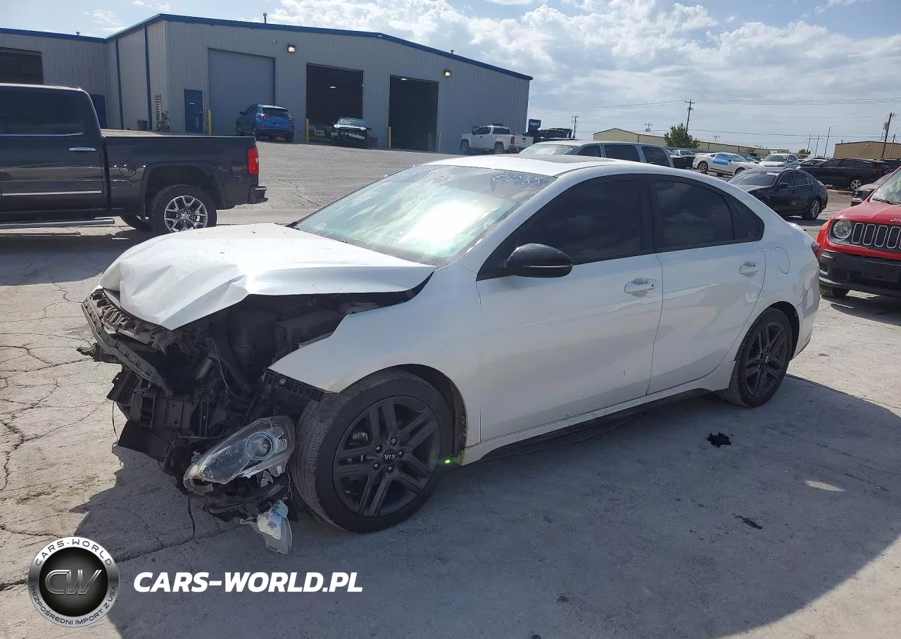 2021 Kia Forte Gt Line VIN:3KPF34AD8ME310288 - 1