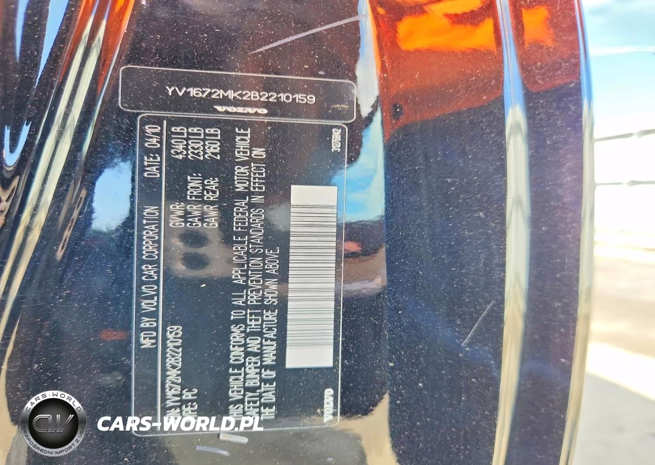 2011 Volvo C30 T5 VIN:YV1672MK2B2210159 - 12