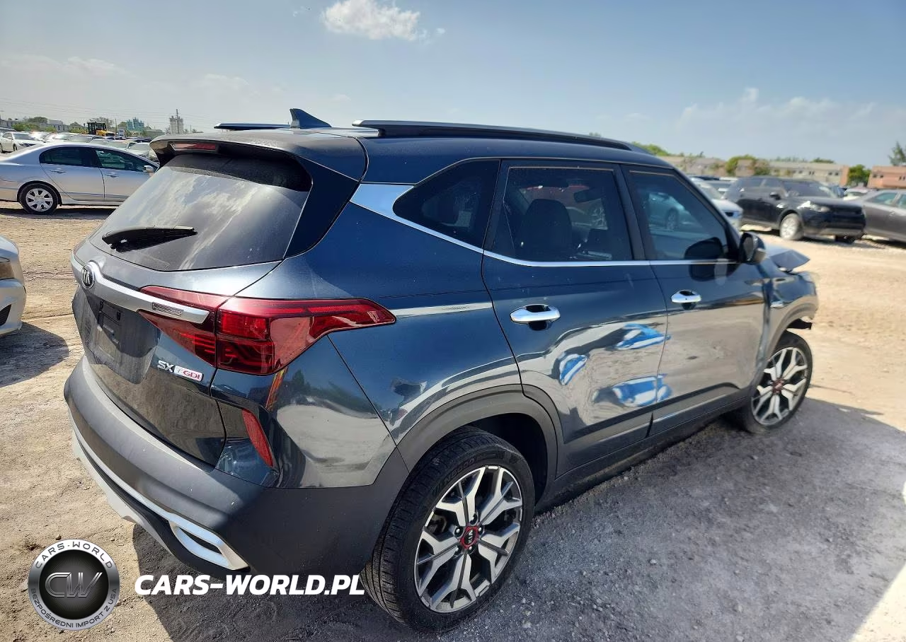 2021 Kia Seltos Sx VIN:KNDETCA21M7154289 - 3