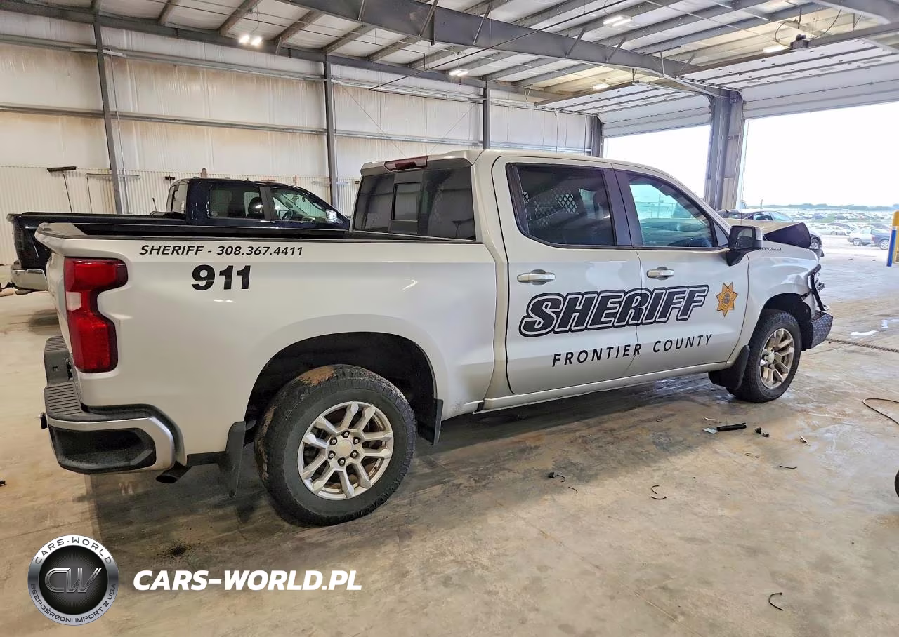 2022 Chevrolet Silverado Ltd K1500 Lt VIN:3GCUYDEDXNG107346 - 3