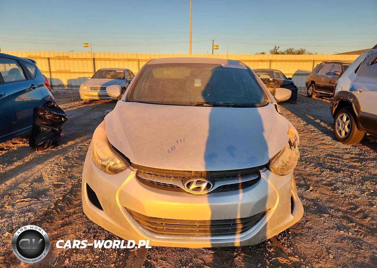2013 Hyundai Elantra Gls VIN:5NPDH4AE3DH301947 - 5