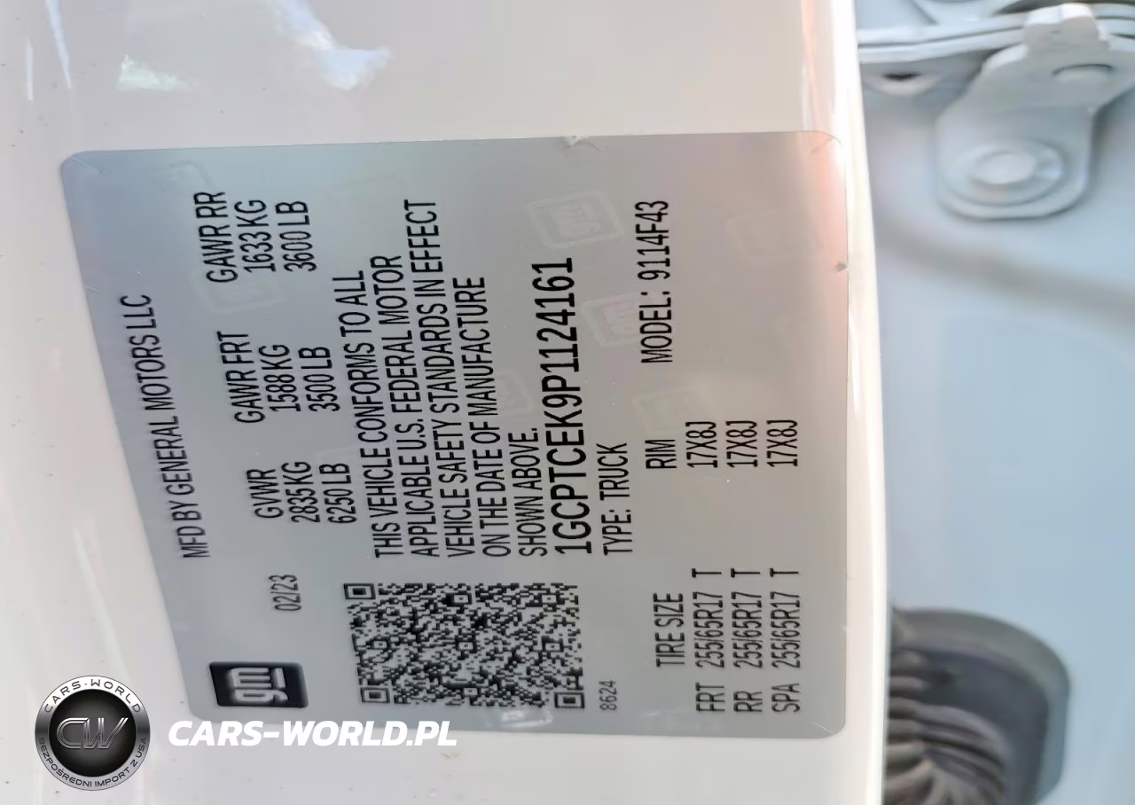 2023 Chevrolet Colorado Lt VIN:1GCPTCEK9P1124161 - 12
