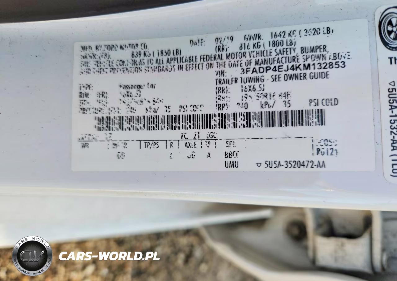 2019 Ford Fiesta Se VIN:3FADP4EJ4KM132853 - 13