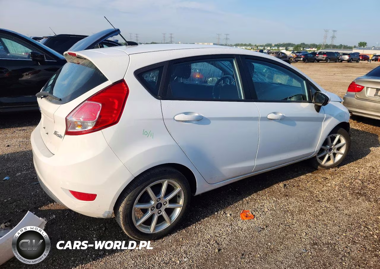 2019 Ford Fiesta Se VIN:3FADP4EJ4KM132853 - 3