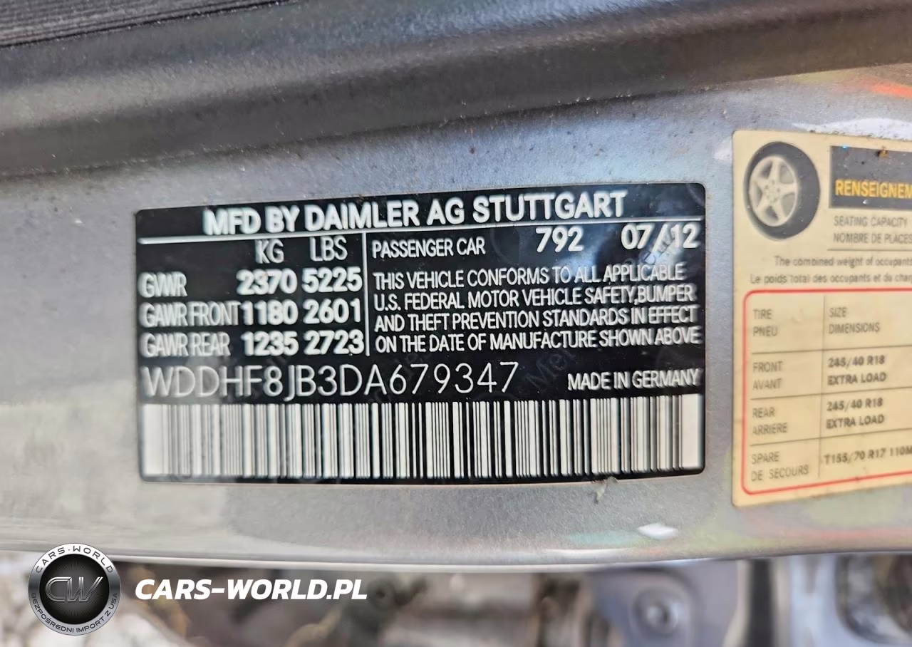 2013 Mercedes-Benz E 350 4Matic VIN:WDDHF8JB3DA679347 - 12