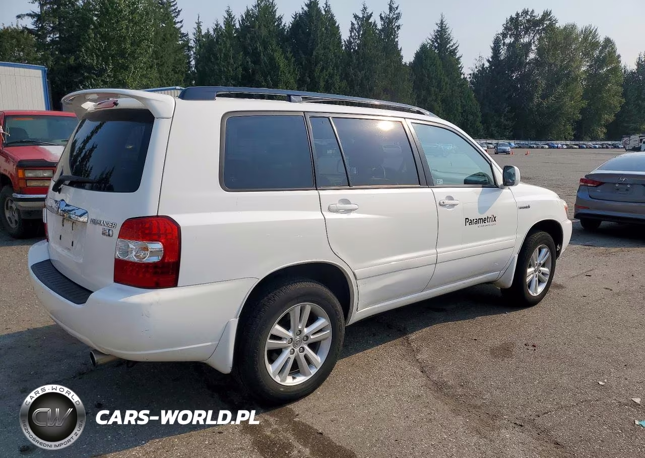 2007 Toyota Highlander Hybrid VIN:JTEHW21A370040440 - 3