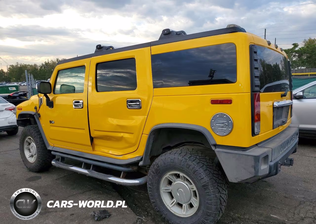 2004 Hummer H2 VIN:5GRGN23U34H121668 - 2