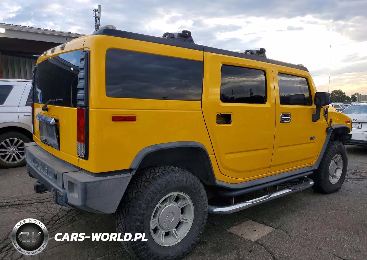2004 Hummer H2 VIN:5GRGN23U34H121668 - 3