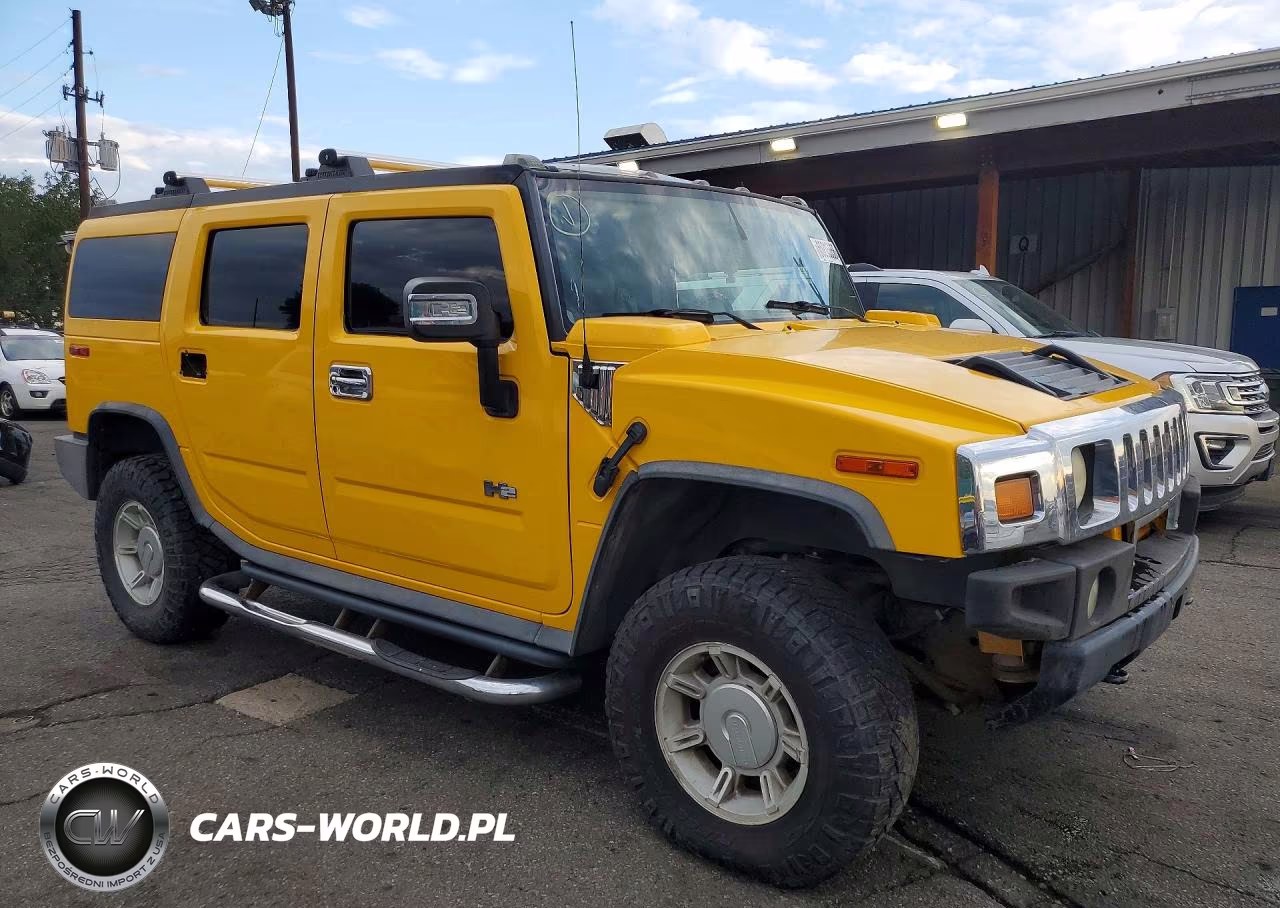 2004 Hummer H2 VIN:5GRGN23U34H121668 - 4