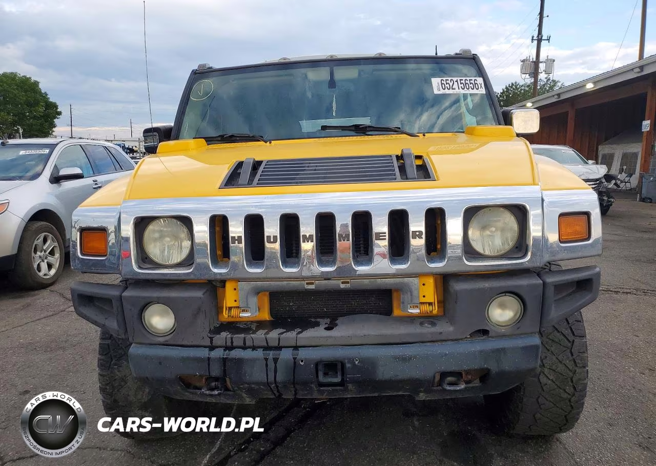 2004 Hummer H2 VIN:5GRGN23U34H121668 - 5
