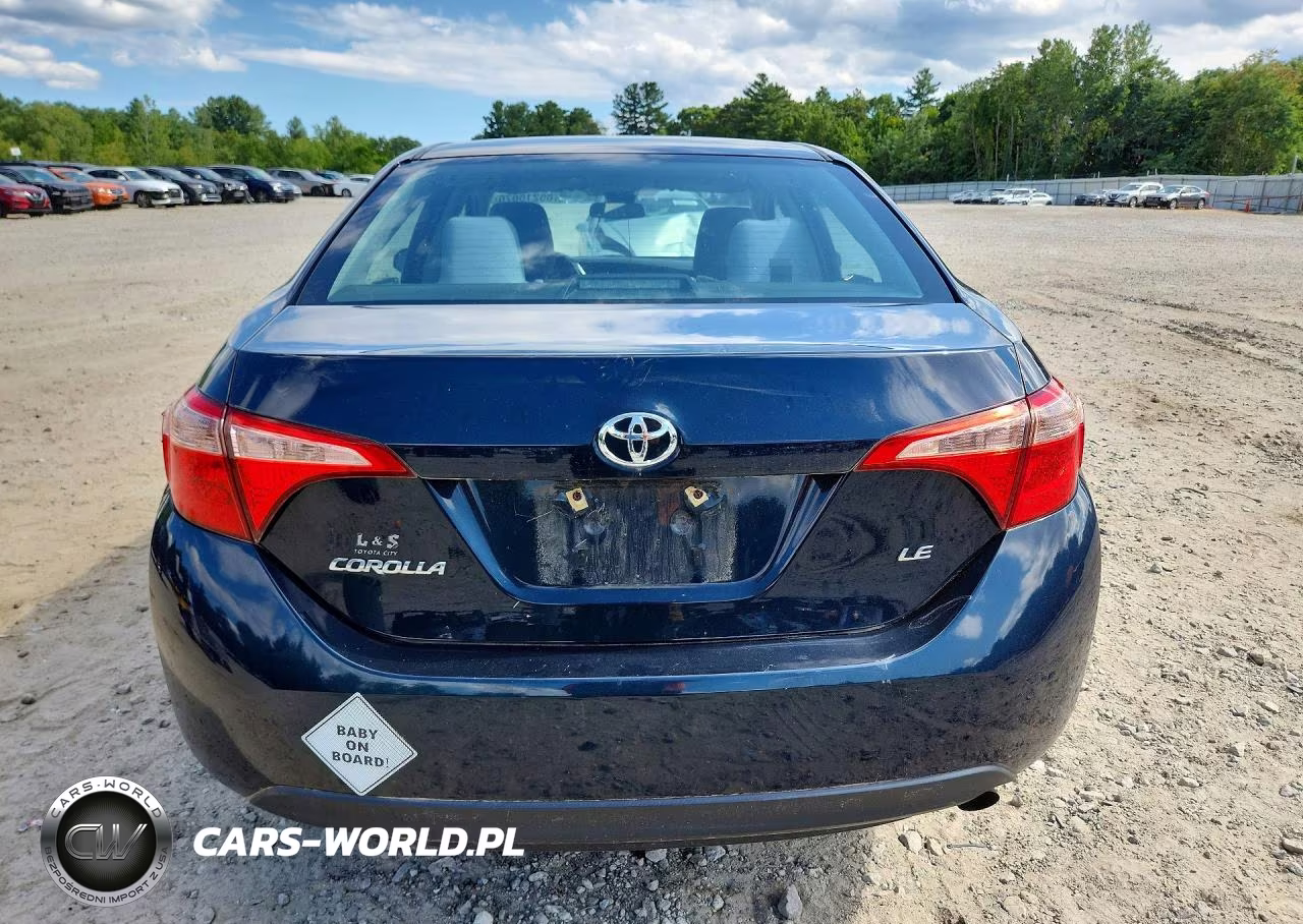 2017 Toyota Corolla Le VIN:2T1BURHE0HC766555 - 6