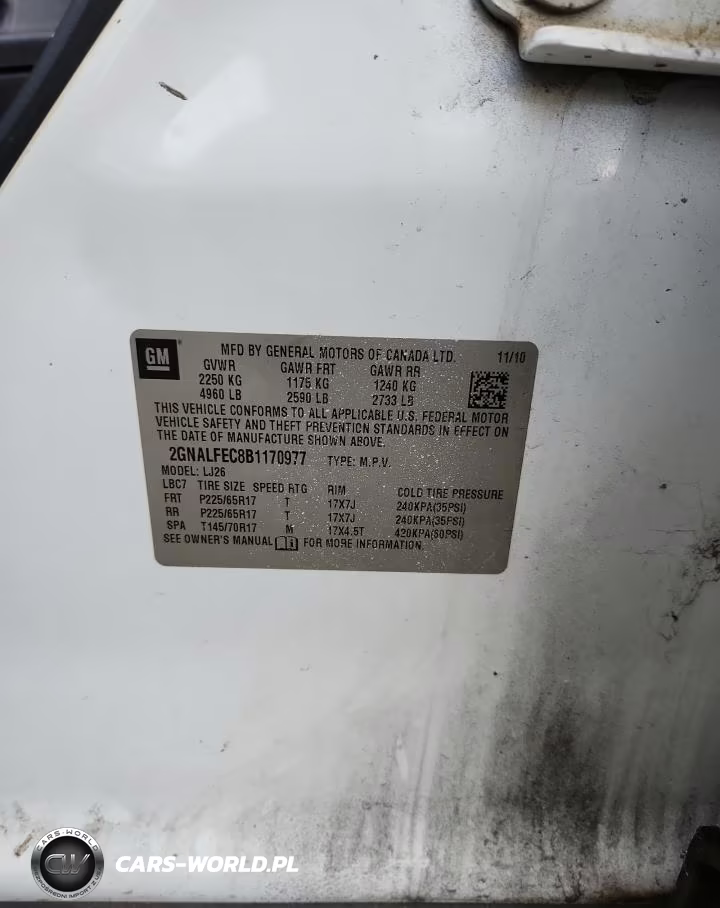 2011 Chevrolet Equinox Ltz VIN:2GNALFEC8B1170977 - 14