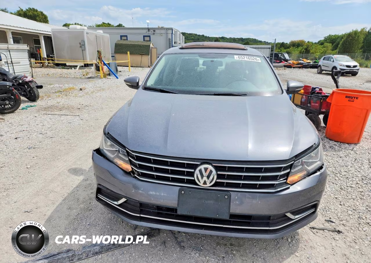 2017 Volkswagen Passat Se VIN:1VWBT7A38HC025673 - 5