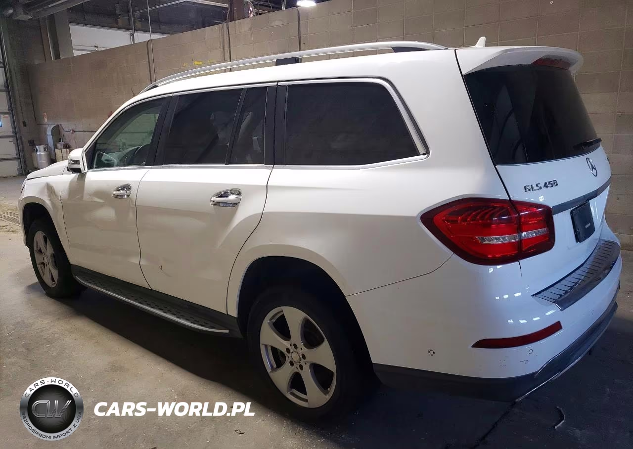 2017 Mercedes-Benz Gls 450 4Matic VIN:4JGDF6EE6HA752178 - 2