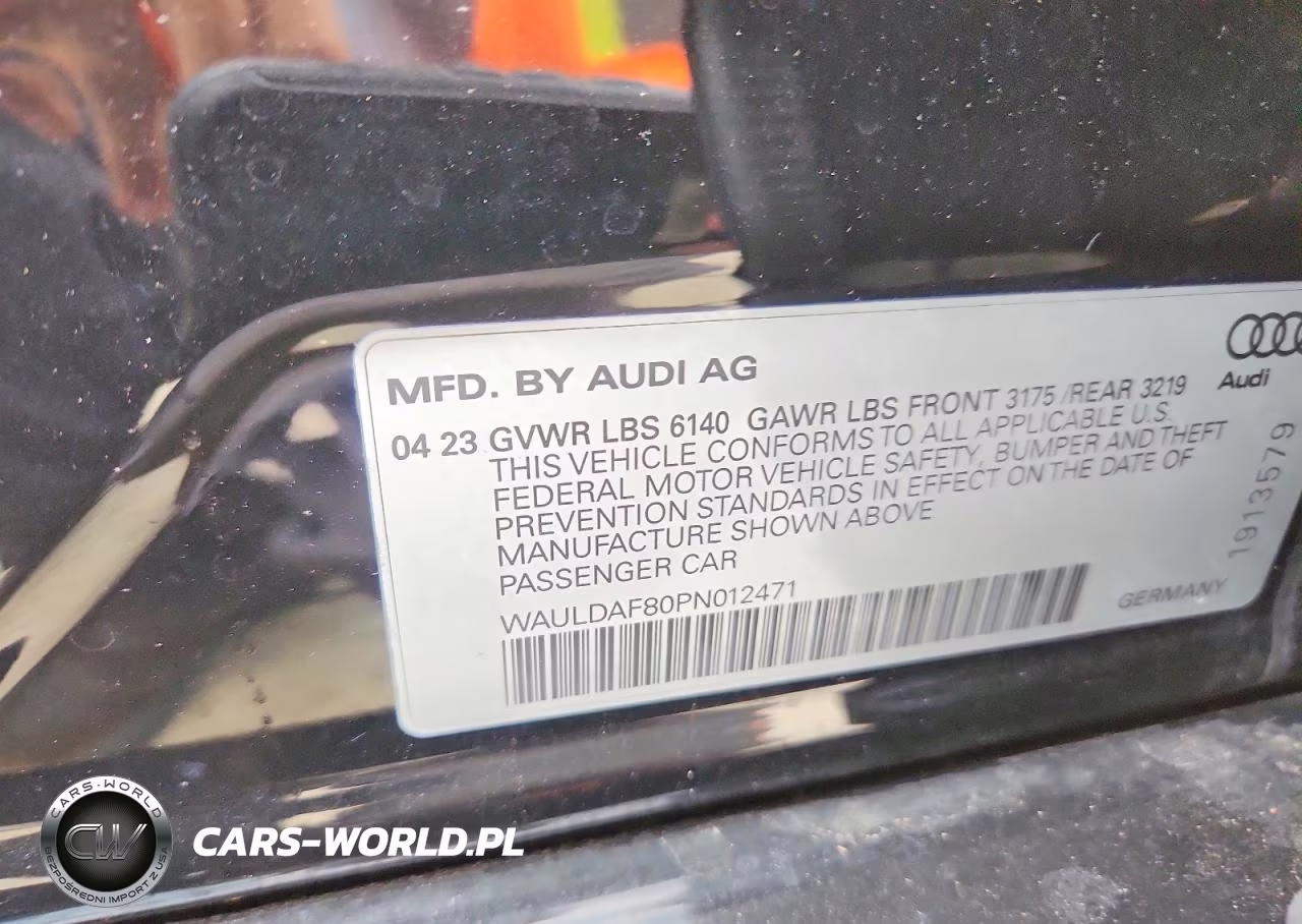 2023 Audi A8 L VIN:WAULDAF80PN012471 - 12