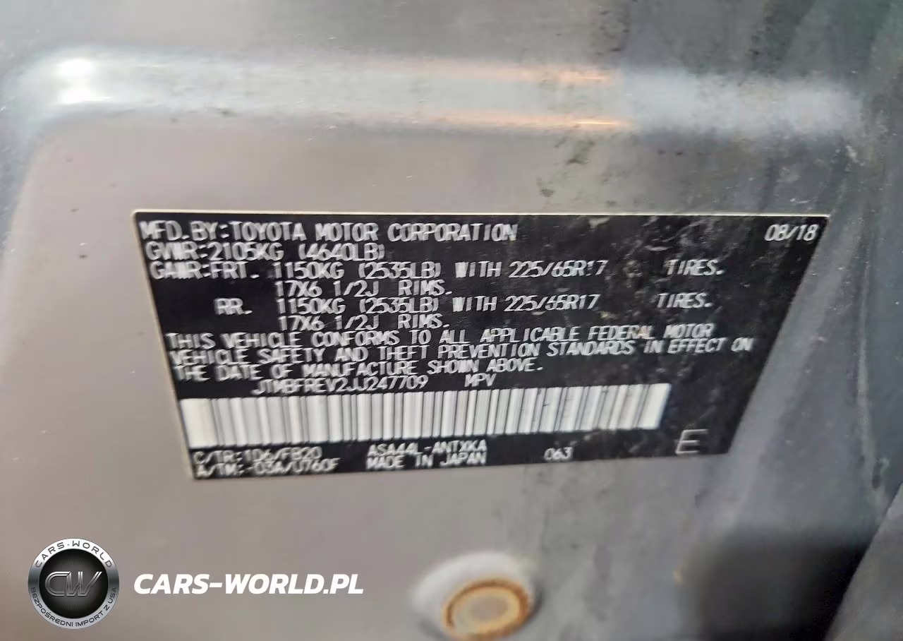 2018 Toyota Rav4 Le VIN:JTMBFREV2JJ247709 - 13