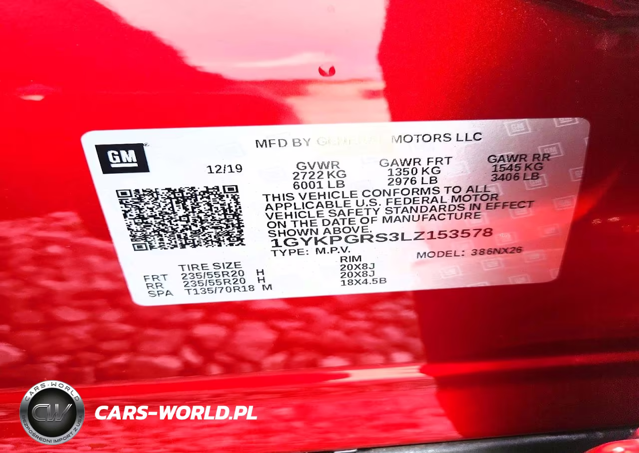 2020 Cadillac Xt6 Sport VIN:1GYKPGRS3LZ153578 - 13