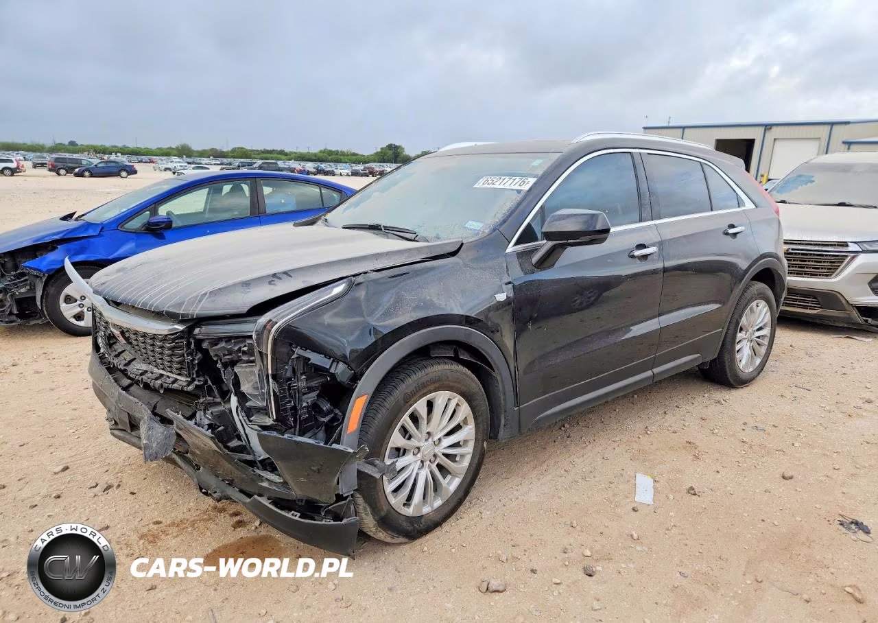 2024 Cadillac Xt4 Luxury VIN:1GYAZAR43RF177572 - 1